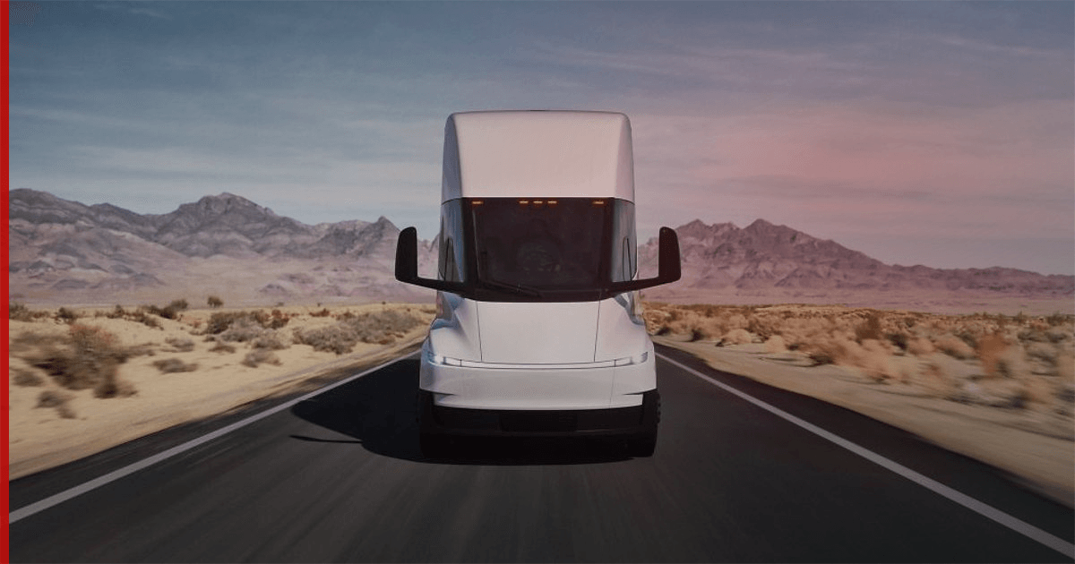 Tesla Semi aperçu avec équipement de validation : le FSD approche